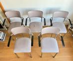 5 Tubax eettafel stoelen - moet weg ivm verhuizing! , Tubax, Tubax, Gebruikt, Modern, vintage design