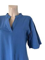 Anna van Toor jurk L, Blauw, Ophalen of Verzenden, Zo goed als nieuw, Boven de knie