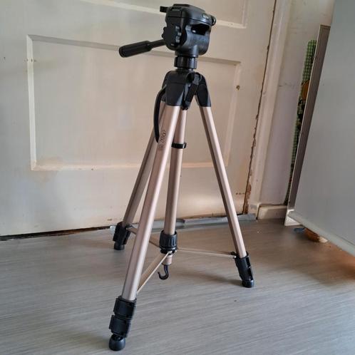 Hama Star 63 statief met tas, Audio, Tv en Foto, Fotografie | Statieven en Balhoofden, Zo goed als nieuw, Driepoot, 150 tot 175 cm