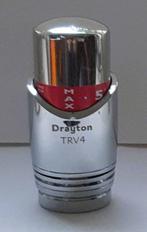 DRL Drayton TRV 4 radiator thermostaatknop chroom, Ophalen of Verzenden, Slimme thermostaat, Nieuw
