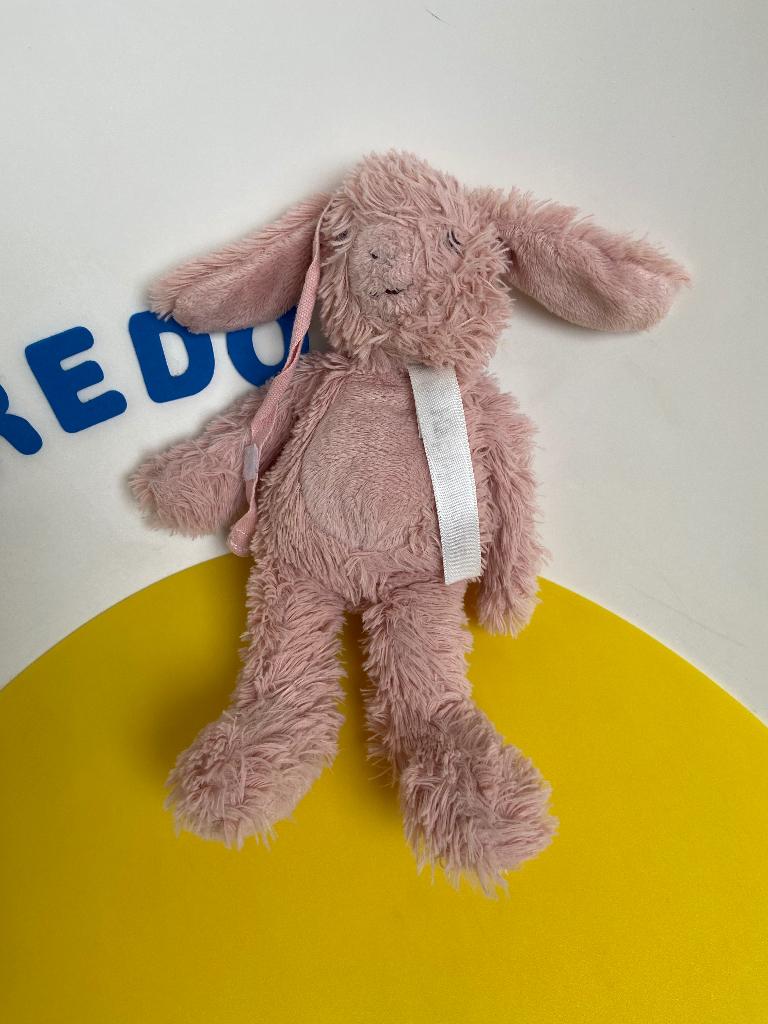 5377 happy horse konijn konijntje oud roze, Ophalen of Verzenden, Zo goed als nieuw, Overige typen