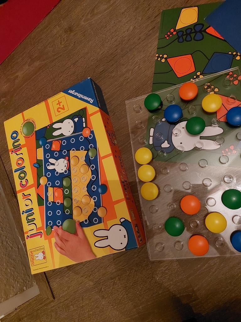 Junior Colorino Van Nijntje - Compleet, 1 plaat beschadigd, Kinderen en Baby's, Ophalen, Gebruikt, Puzzelen