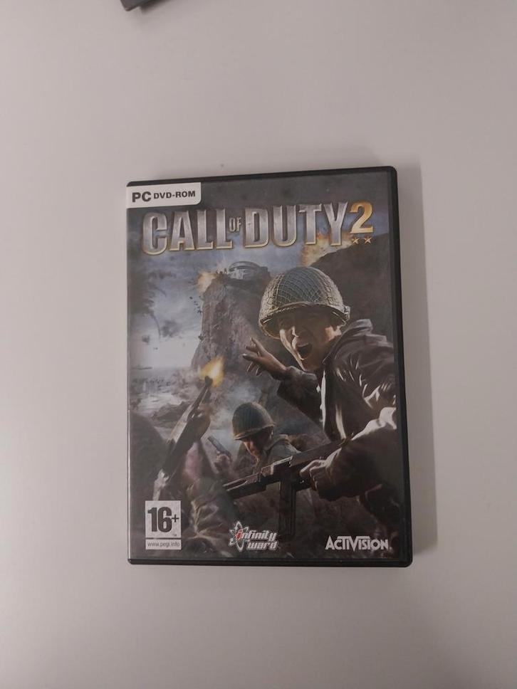 Call of Duty 2 - PC Game, Spelcomputers en Games, Games | Pc, Gebruikt, Shooter, 1 speler, Vanaf 16 jaar, Online, Ophalen of Verzenden