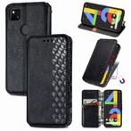 Google Pixel 4a Luxe PU Lederen Wallet Case Set _ Zwart, Nieuw, Hoesje of Tasje, Hoesjes, Verzenden