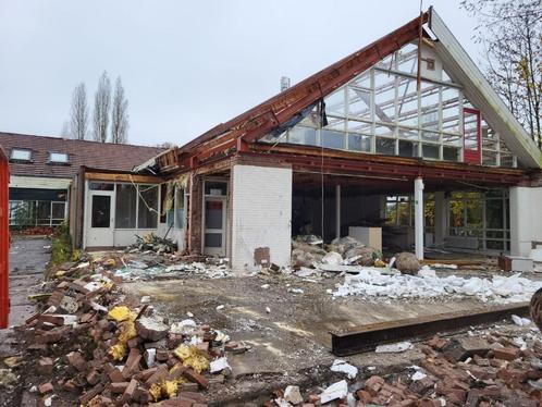 Stalen constructie, spanten hal loods schuur garage ( 600 ), Doe-het-zelf en Verbouw, Metalen, Gebruikt, IJzer, Ophalen