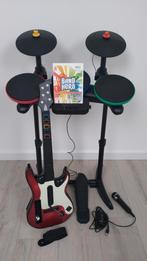 Band Hero Wii (complete set)., Spelcomputers en Games, Spelcomputers | Nintendo Consoles | Accessoires, Ophalen, Zo goed als nieuw