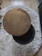 Te koop leuke set bijzettafeltje, Huis en Inrichting, Ophalen, Minder dan 50 cm, 50 tot 100 cm, Zwart