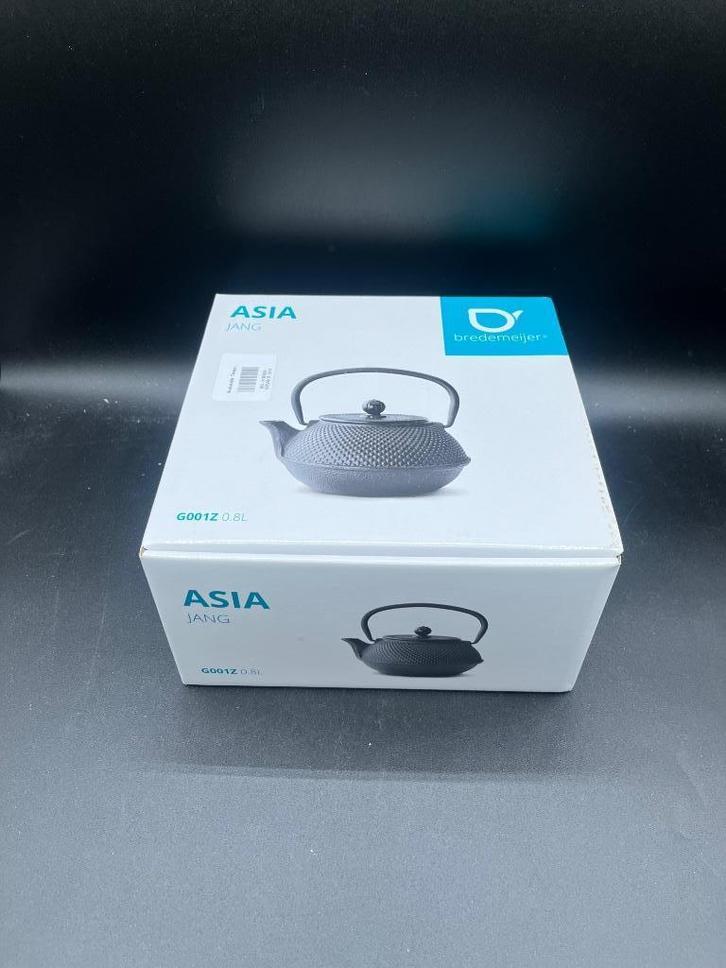 Bredemeijer - Theepot Jang 0,8L gietijzer zwart, Huis en Inrichting, Keuken | Servies, Nieuw, Overige typen, Overige stijlen, Overige materialen