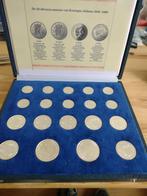 !9 zilveren munten van Koningin Juliana 1948-1980, Ophalen of Verzenden, Koningin Juliana