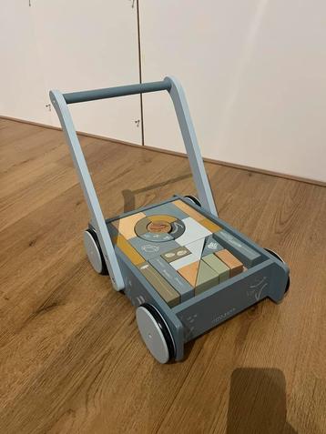Little Dutch Loopkar met Blokjes beschikbaar voor biedingen