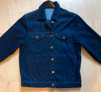 Mooie, nieuwe Calvin Klein trucker in donker raw denim., Maat 38/40 (M), Blauw, Nieuw, Ophalen of Verzenden