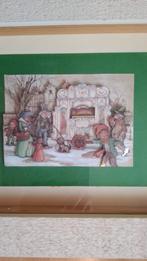 Anton pieck 3d schilderij van een draaiorgel, Antiek en Kunst, Kunst | Schilderijen | Klassiek, Ophalen