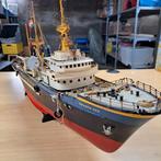 Modelbouw Zwarte Zee Schip met rc ontvanger en aandrijving., Ophalen of Verzenden, Gebruikt, 1:50 tot 1:200, Overige merken