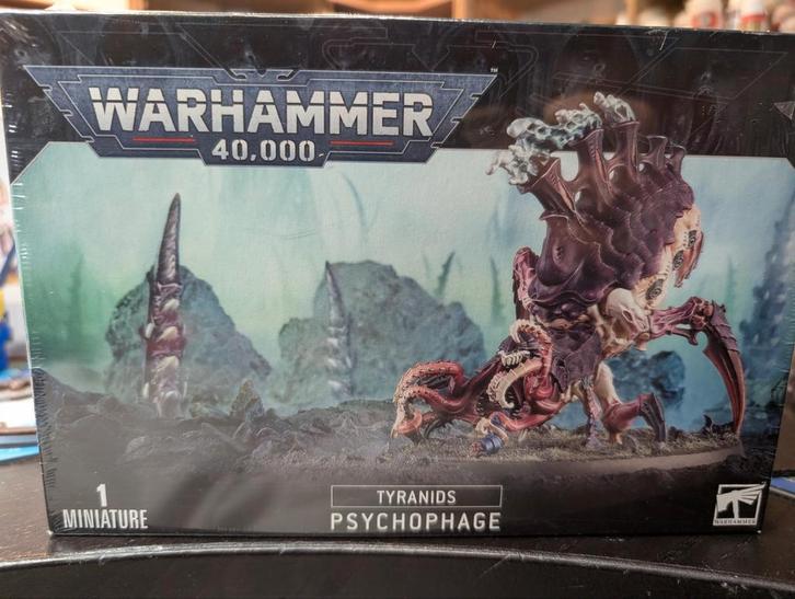 Warhammer 40k Tyranids Psychophage Miniature Nieuw in Doos, Hobby en Vrije tijd, Wargaming, Nieuw, Warhammer 40000, Figuurtje(s)