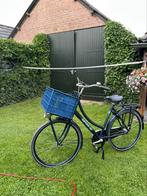 Cortina Fiets blauw met mand, Versnellingen, Ophalen of Verzenden, Zo goed als nieuw, Cortina