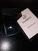 Witgouden diamanten ring incl. bon!, Sieraden, Tassen en Uiterlijk, Ringen, Wit, Ophalen of Verzenden, Zo goed als nieuw, 17 tot 18