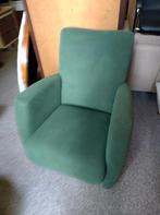 Donker groene fauteuil / relax stoel, Ophalen, Zo goed als nieuw
