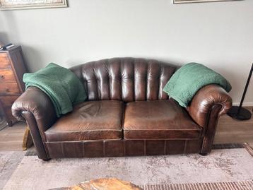Chesterfield bank - 184x95 cm beschikbaar voor biedingen