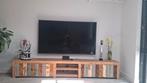 tv kast massief steigerhout handgemaakt, Ophalen, Gebruikt, 25 tot 50 cm, Minder dan 100 cm