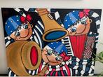 De blauwe fanfare Josette Caelen, Antiek en Kunst, Ophalen