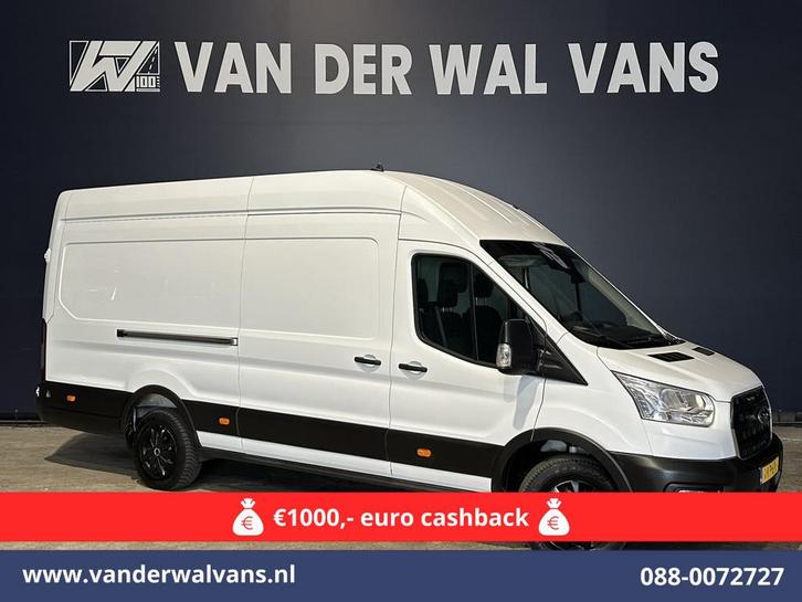 Ford Transit 2.0 TDCI L4H3 Jumbo Euro6 Airco | Cruisecontrol, Auto's, Bestelauto's, Bedrijf, Te koop, ABS, Airconditioning, Alarm