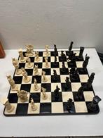 Vintage schaakspel schaakset Romeinse stijl, Een of twee spelers, Ophalen, Gebruikt