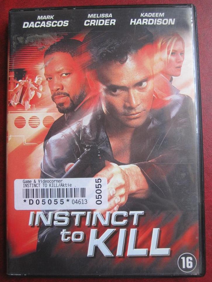 Instinct to Kill, Cd's en Dvd's, Dvd's | Actie, Zo goed als nieuw, Vanaf 16 jaar, Ophalen of Verzenden
