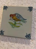 Oude tegel vogel, Antiek en Kunst, Antiek | Wandborden en Tegels, Verzenden