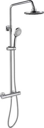 SAAR Doucheset -Opbouw -Chroom -Rond -Thermostaatkraan -Hand, Ophalen of Verzenden, Nieuw, Met douche