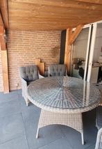 Tuinset zgan, Tuin en Terras, Tuinsets en Loungesets, Ophalen, Zo goed als nieuw, Wicker