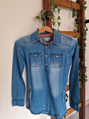 Leuke spijkerblouse / tuniek maat 146 merk Kiddo kids beschikbaar voor biedingen