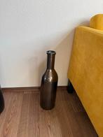 Wijnfles Vaas - Stijlvolle Decoratie, Ophalen, Overige kleuren, Minder dan 50 cm, Glas