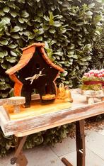 Prachtig kado ‍Voederhuis met nestkastje en  roodborstje!, Dieren en Toebehoren, Vogels | Hokken en Kooien, Ophalen of Verzenden