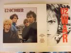 2 elpees U2, War, October., Cd's en Dvd's, Vinyl | Pop, Ophalen of Verzenden, 1980 tot 2000, Zo goed als nieuw, 12 inch