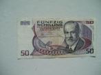1265. Oostenrijk, 50 schilling 1986 Sigmund Freud., Postzegels en Munten, Bankbiljetten | Europa | Niet-Eurobiljetten, Los biljet