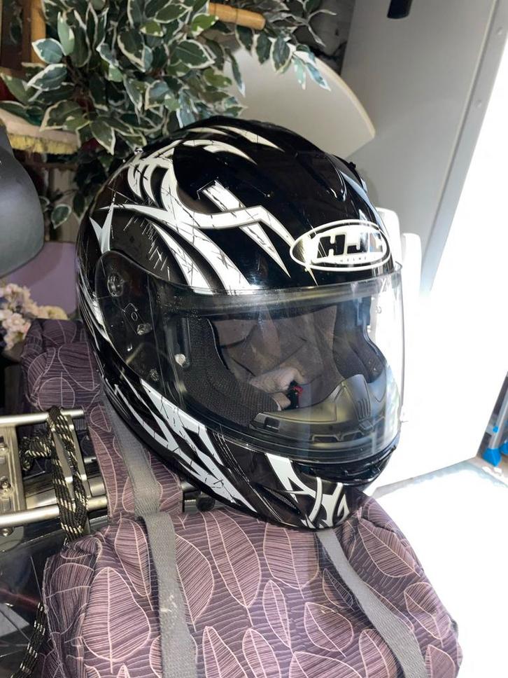 HJC Helm Maat XL met Zonnevizier, Motoren, Kleding | Motorhelmen, Heren, Integraalhelm, XL, HJC, Tweedehands, Ophalen of Verzenden