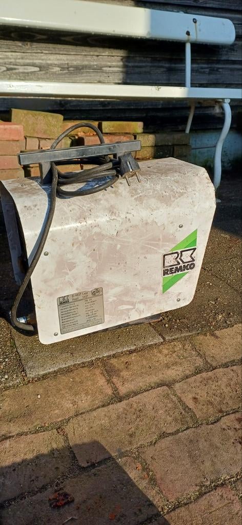 Remko 10kw gasheater, Ophalen of Verzenden, Gebruikt, Gas, Vloer