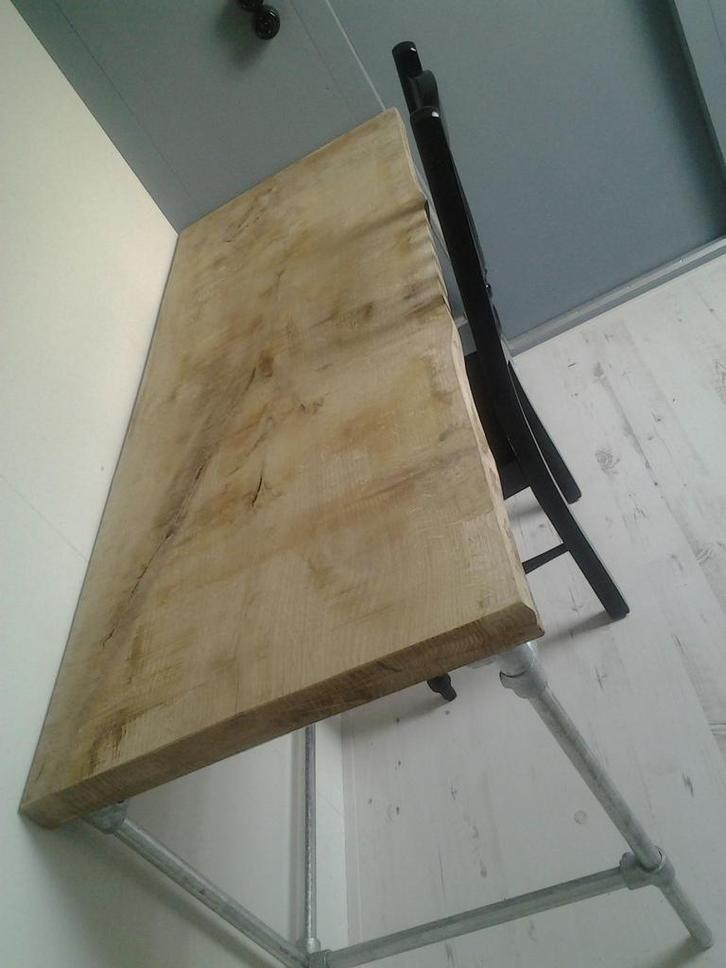 Eiken en Douglas houten schaaldeel Boomstamplanken decoratie, Tuin en Terras, Palen, Balken en Planken, Nieuw, Planken, Ophalen of Verzenden