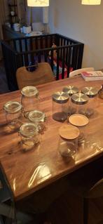 20 soorten Voorraadpot en weckpotten (zie fotos!), Huis en Inrichting, Keuken | Potten en Pannen, Ophalen, Overige materialen