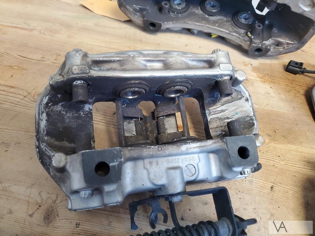 Porsche Cayenne / Panamera 4 pots remklauw set ACHTER €299, Auto-onderdelen, Ophalen of Verzenden, Gebruikt, Porsche