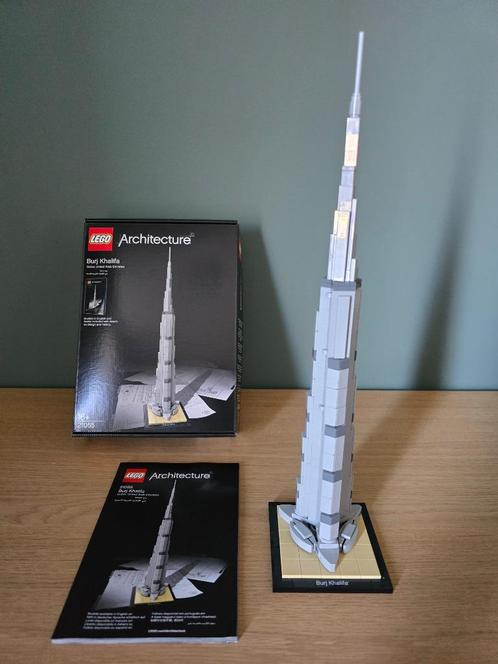 Lego Architecture 21055 Burj Khalifa, Kinderen en Baby's, Speelgoed | Duplo en Lego, Zo goed als nieuw, Lego, Complete set, Ophalen of Verzenden