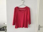 Rood shirt met driekwart mouwen - maat M, Ophalen of Verzenden, Zo goed als nieuw, Rood