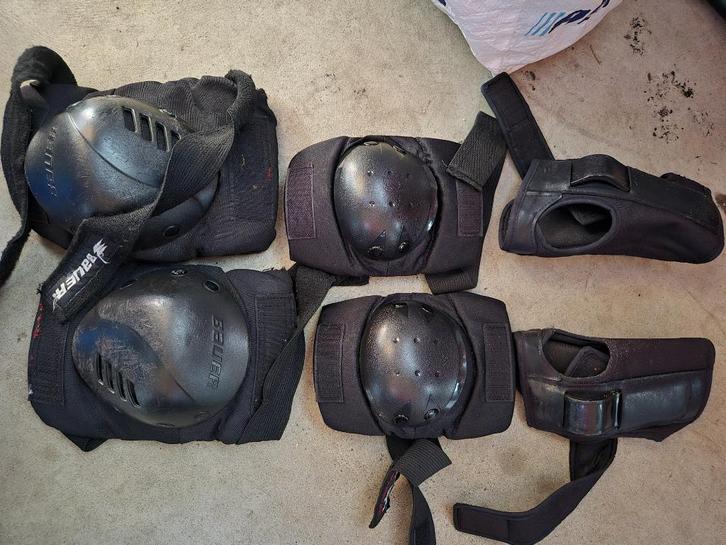 Set Pols elleboog knie beschermers, Sport en Fitness, Skeelers, Gebruikt, Bescherming, Overige merken, Ophalen of Verzenden
