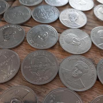 Shell munten verzameling 1970 beschikbaar voor biedingen