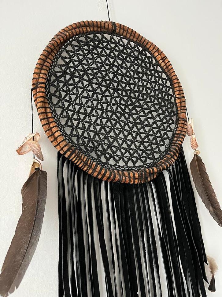 Handgemaakte Dromenvanger uit Mexico, Huis en Inrichting, Woonaccessoires | Overige, Gebruikt, Ophalen of Verzenden