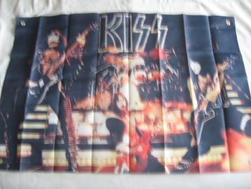 KISS BANNER VOOR AAN DE MUUR   beschikbaar voor biedingen