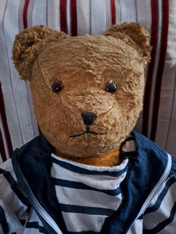 Vintage Teddybeer Jaren 50 Matroos beschikbaar voor biedingen