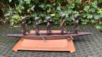 Afrikaanse kunst, hout, boot, Antiek en Kunst, Ophalen of Verzenden