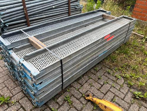 Stalen vloeren 2,57 m U oplegging, Doe-het-zelf en Verbouw, Metalen, Gebruikt, IJzer, Ophalen