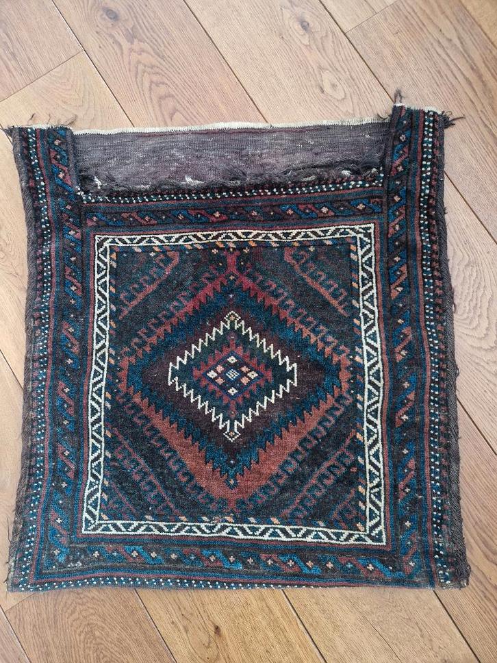 Handgemaakte Perzische kamelentas, Antiek en Kunst, Antiek | Kleden en Textiel, Ophalen of Verzenden